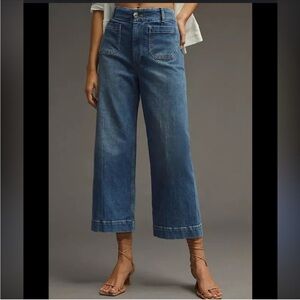 Pilcro Classic Indigo Flare Jeans